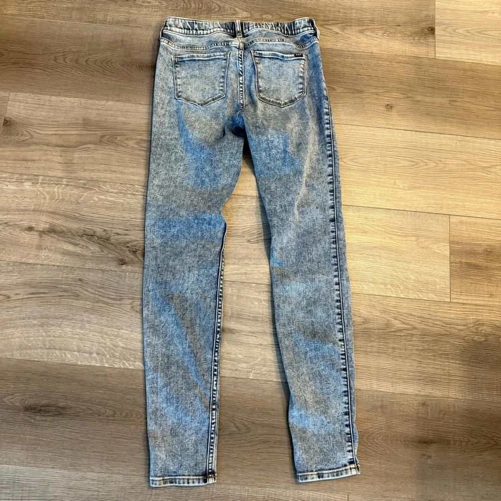 3/27$ Abercrombie Kids mid-rise pull-on jean legging jegging size 13/14 long - Picture 3 of 8